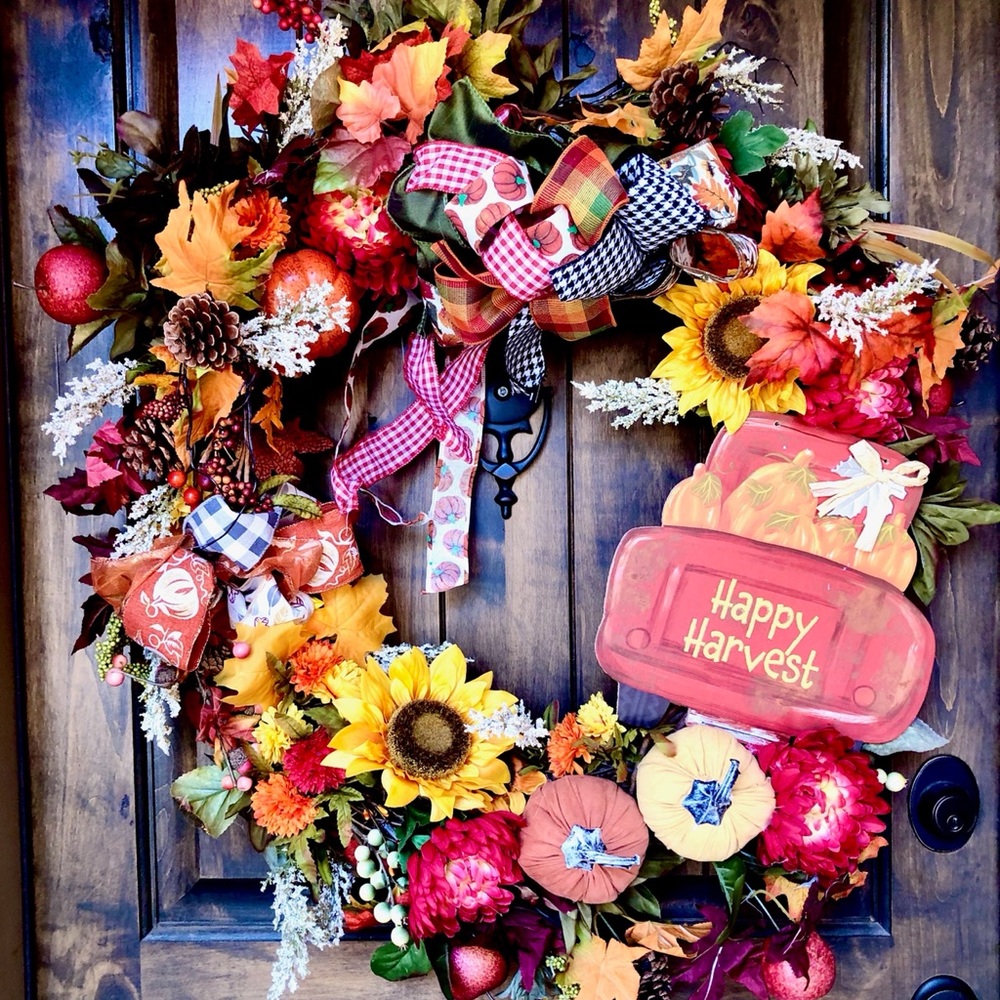 !!!SALE ON BEAUTIFUL LARGE FALL WREATHS!!!!